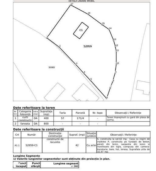 PF vand teren 1200mp cu casa CF cadastru Micesti Tureni 18km de Cluj - 9