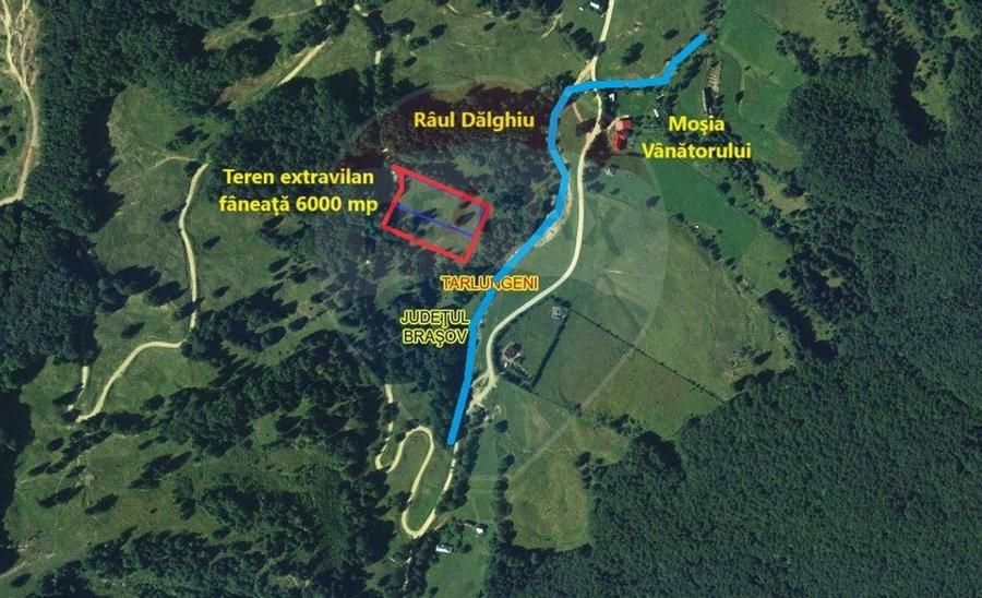 Teren 6000 mp, Vama Buzaului - vedere către Ciucaș - 14