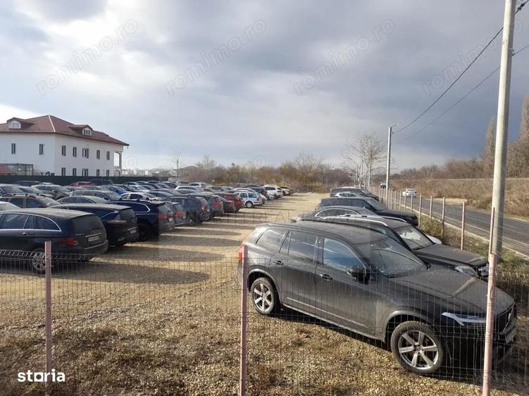Teren 2.850 mp inchiriat flux direct catre Aeroport ideal Rent a Car Otopeni - 11