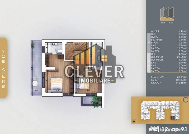Apartament cu 4 camere decomandat în Theodor Pallady