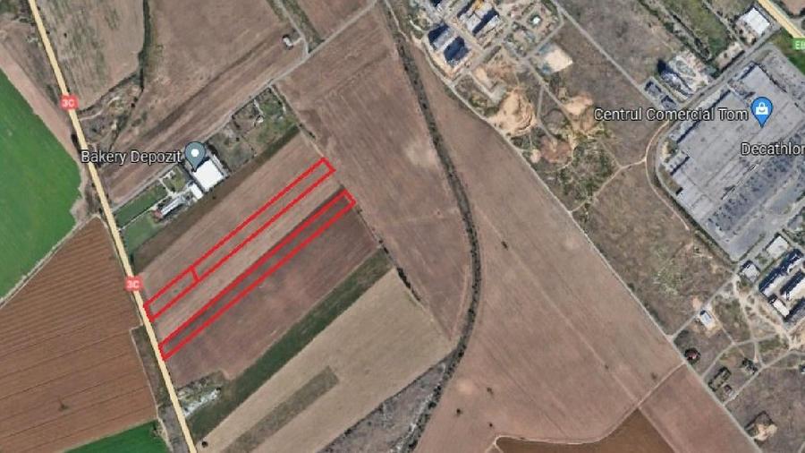 Teren agricol intravilan de 9000 mp, în Centură