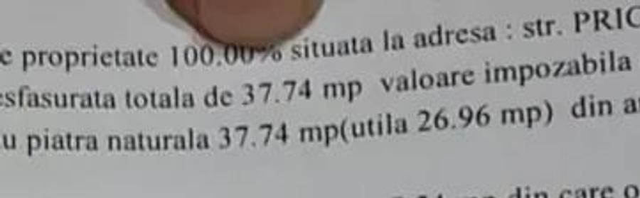 Garsonieră nedecomandată în Central