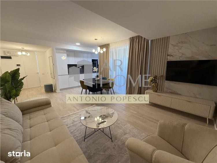 Apartament cu 3 camere, mobilat în Republicii