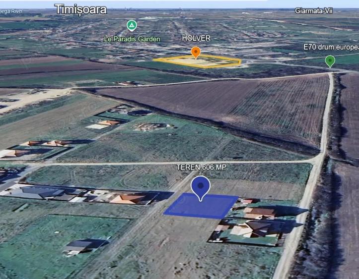 Teren de vanzare Remetea Mare, 606 mp - 1