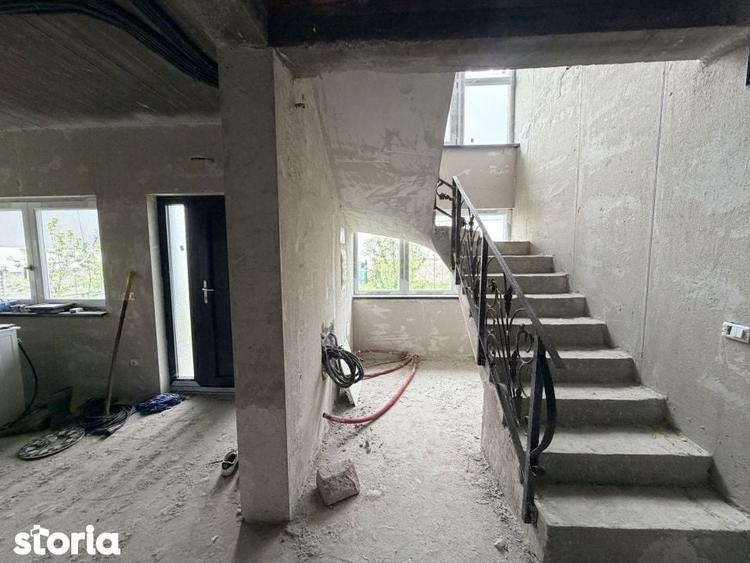 Casa cu Mansarda la gri, 4 camere, 176mp+ 500 mp teren, Bordei - 1