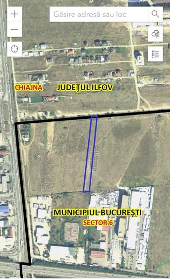 Teren de vanzare 5000 mp Chiajna - Bucuresti - Militari Residence - 1