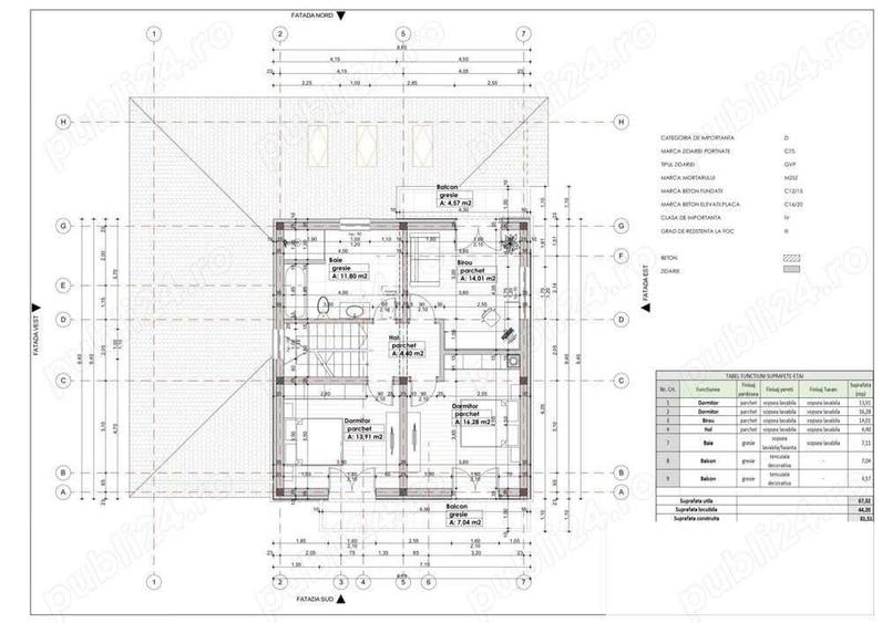 Oras Baia Sprie (zona spre Unguras) casa noua pe parter, semifinisata, s.u. = 200 mp, teren 860 mp - 4