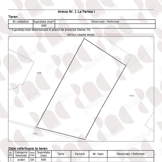 Teren intravilan de 600 mp in Odoreu - 4