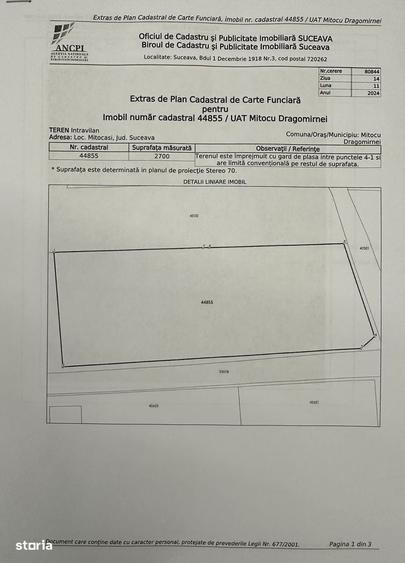 Teren intravilan in Mitocasi - 9