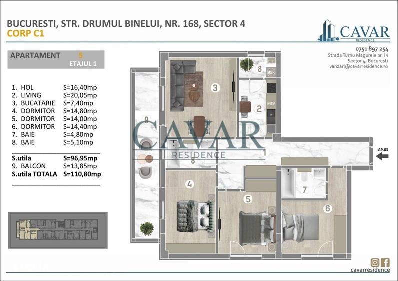 Proiect Nou Cavar Residence Drumul Binelui 168 - 2
