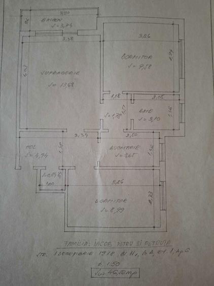 Apartament 3 camere de vanzare Str. 1 Decembrie 1918, Giurgiu - 4