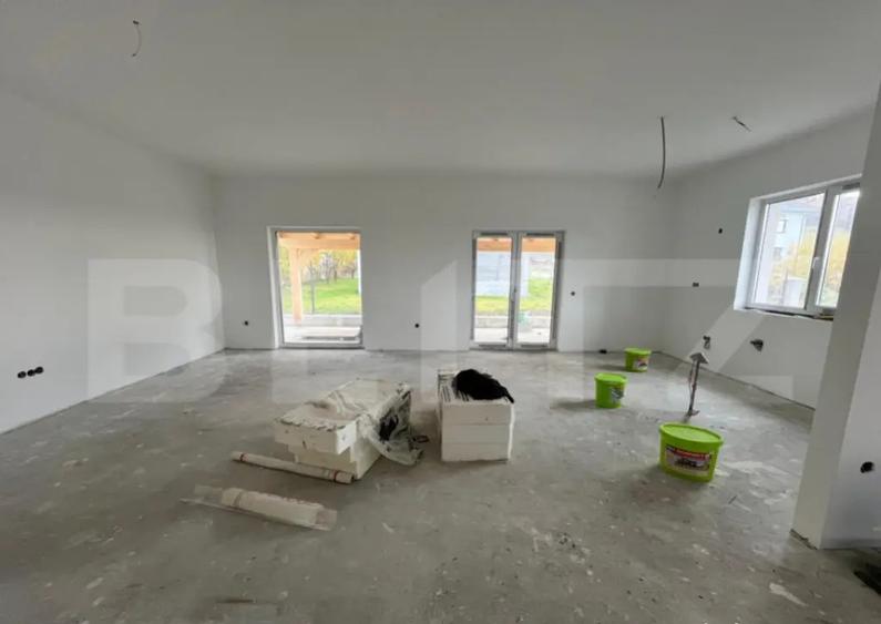 Casa individuala cu 5 ari teren, semifinisata, zona Aerodrom - 12