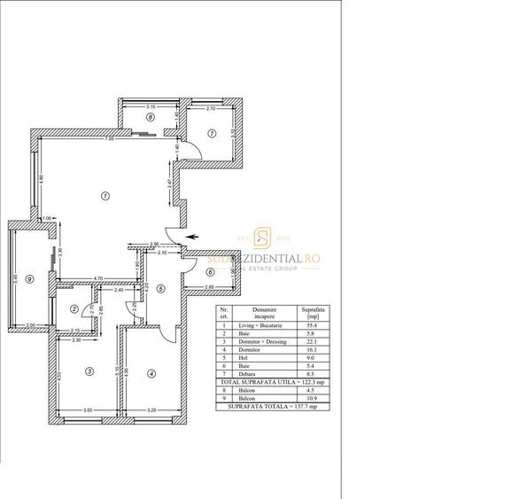 Apartament nou cu 3 camere, proiect rezidential, zona Sos.Oltenitei - comision 0 - 5
