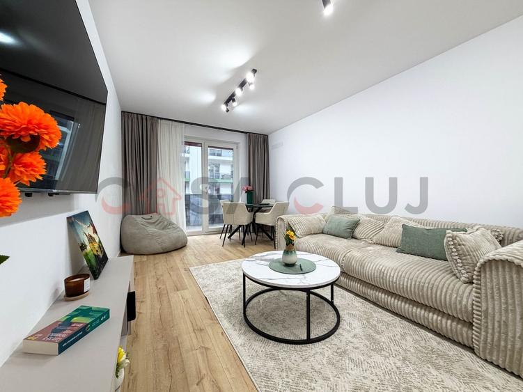 Apartament 2 camere - NOU - Mobilat, Parcare - IRIS - 4