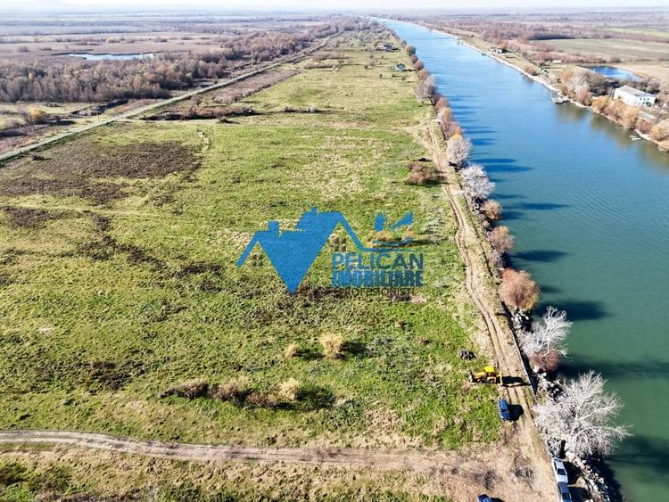 Teren intravilan VULTURU, 5.432 MP, front la Dunare 36 ML - 9