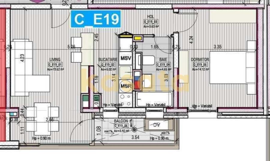 OPORTUNITATE | APARTAMENT 2 CAMERE | PARCUL CIRCULUI | TEI | BLOC NOU - 8