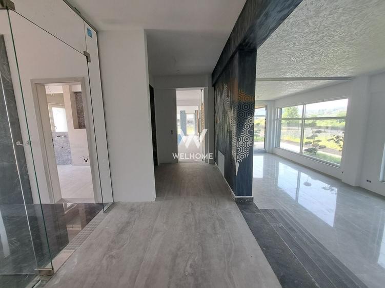 Vilă modernă premium cu piscină interioară, teren 1200 mp și panoramă - 16