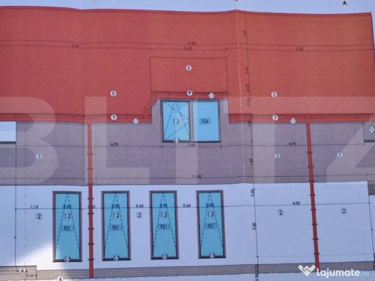 Vanzare teren intravilan cu proiect de casa aprobat - 1