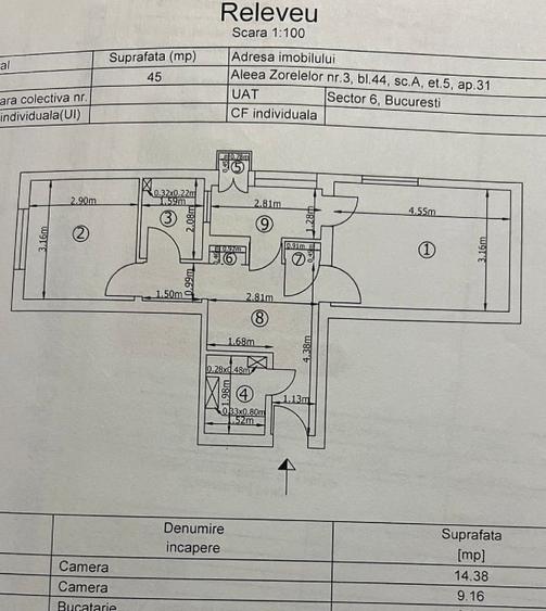 APARTAMENT LA 5 MINUTE DE METROU LUJERULUI/ RENOVAT - 12