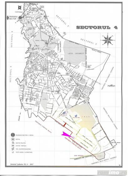 Teren 7500 mp. Dealul Viei, sector 4, Metro Berceni - 1