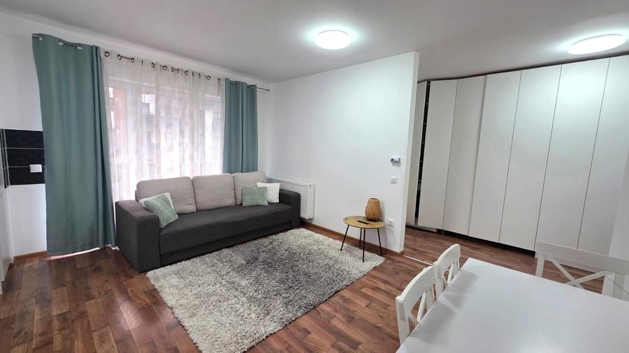 Studio Avantgarden | 45 mp | Mobilat | Baie cu geam | Parcare + boxă incluse - 4