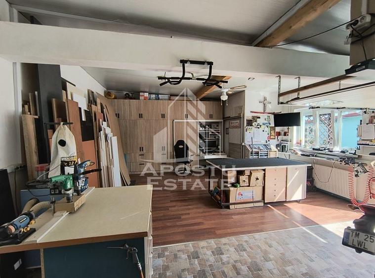 Casa cu sediu firma, atelier si apartament separat Mosnita Noua - 25