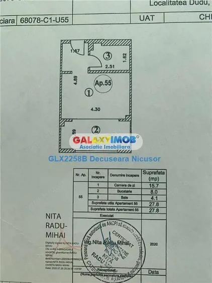 Garsoniera I.L Caragiale mobilata in Militari Residence,44.900 euro - 2