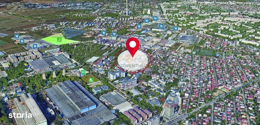 Teren de 520 mp, în Apărătorii Patriei