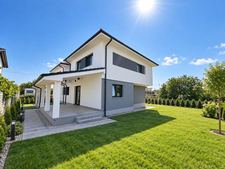 Duplex cu 5 camere cu Canalizare în Moșnița Veche