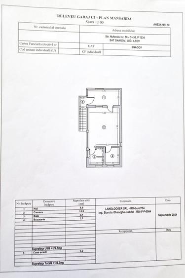 Vanzare vila 6 camere 316mp + garaj + teren 1490mp Centru Snagov ILFOV - 35