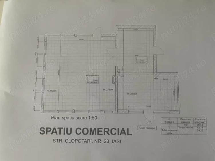 Inchiriez spatiu comercial zona Nicolina 2 - 9