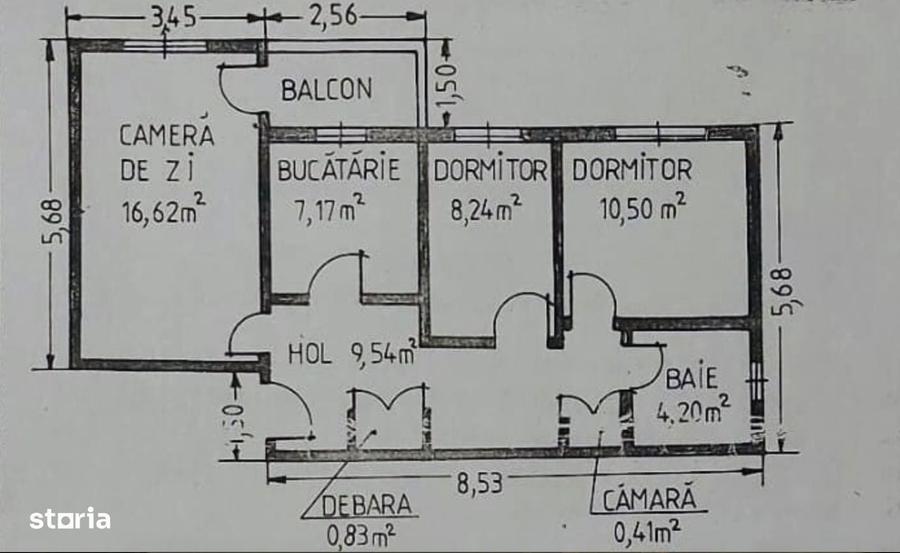 Vanzare apartament 3 camere - disponibil curand - 1