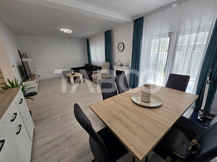 Casa moderna de vanzare mobilata 147 mpu teren 234 mp Selimbar Sibiu - 12