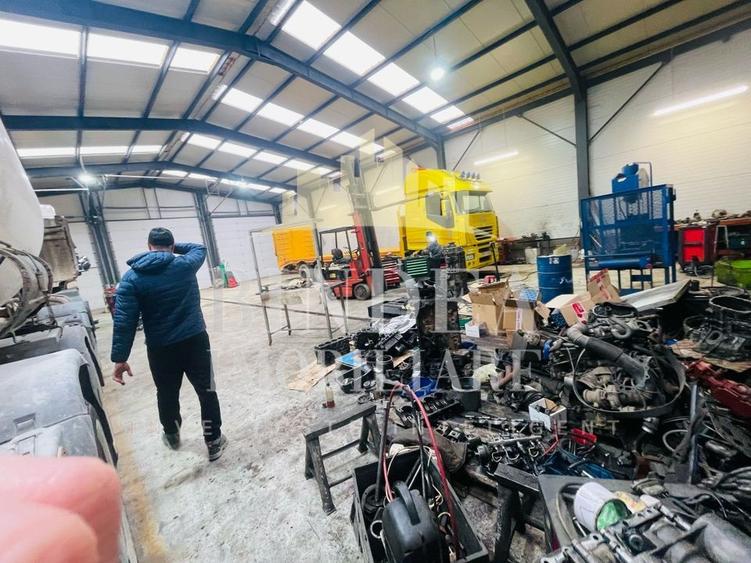 Hală 600mp + 4400mp teren- Giarmata, zonă industrială Construcție 2023 - 4