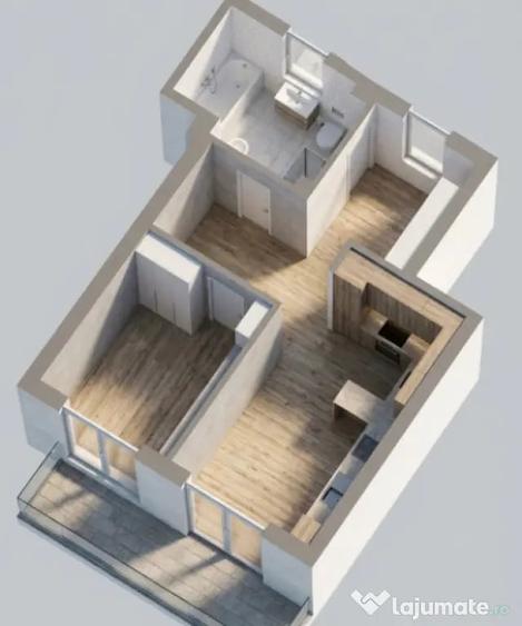BLOC NOU! 1680E/MP SEMFINISAT TVA INCLUS! zona Terra! - Floresti (Cluj) - 2