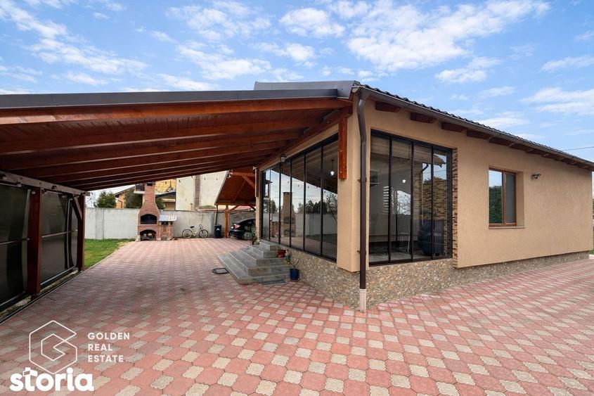 Vila la cheie, 3 camere Mandruloc, 1055mp teren, garaj, la 13 km de Ar - 16