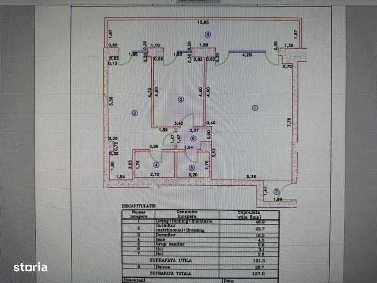 3 camere cu loc de parcare in Cortina 126 - Erou Iancu Nicolae - 2