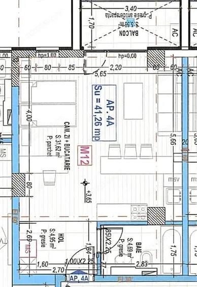 Studio Modern | Concept 1.5 Camere | 41 mp Utili | Zona de Nord - 1