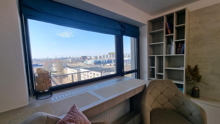 Apartament cu 2 camere decomandat, mobilat în Theodor Pallady