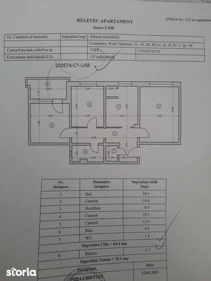 Vand apartament cu 3 camere ultracentral - 8