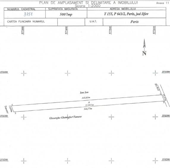 Teren de Vanzare – Peris, Ilfov, 5007 mp - 4