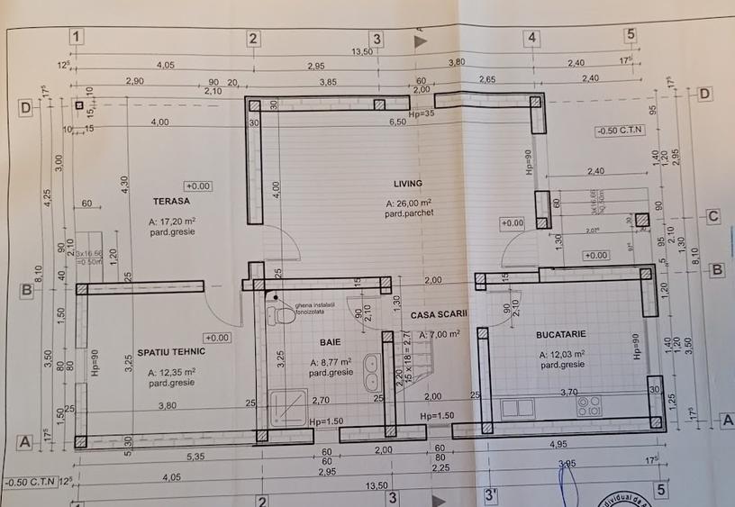 Casa mobilata si utilata P+M, Sanmihaiu Roman 4 camere 121mp util - 2