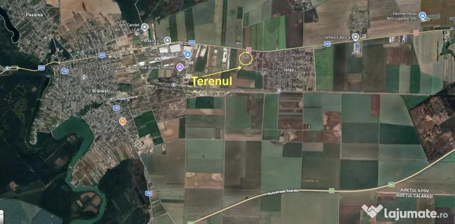 Teren de inchiriat-Doua deschideri-Zona in cont dezvoltare-C - 4