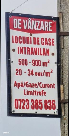 Teren de 530 mp, în Exterior Vest