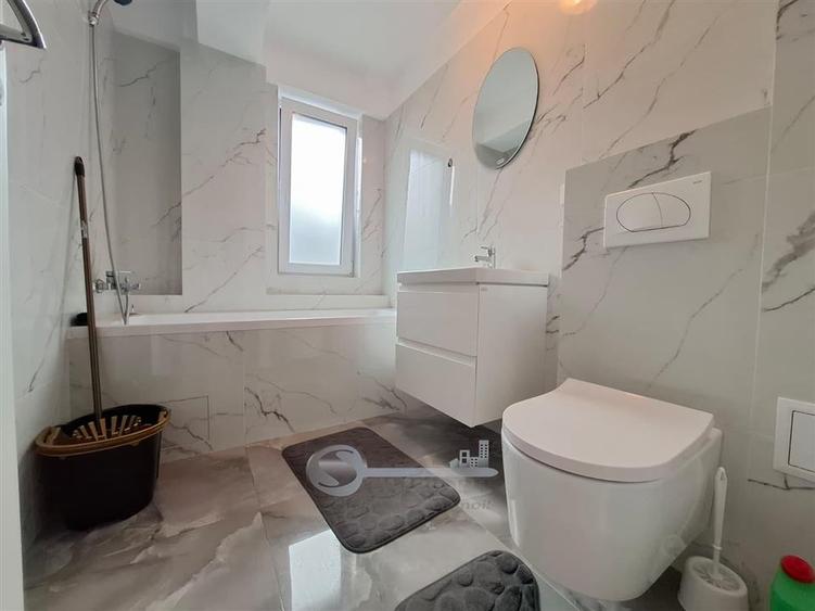 Apartament cu 2 camere semidecomandat, mobilat în Popas Păcurari