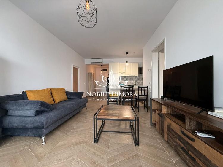 Apartament cu 2 camere semidecomandat, mobilat în Take Ionescu