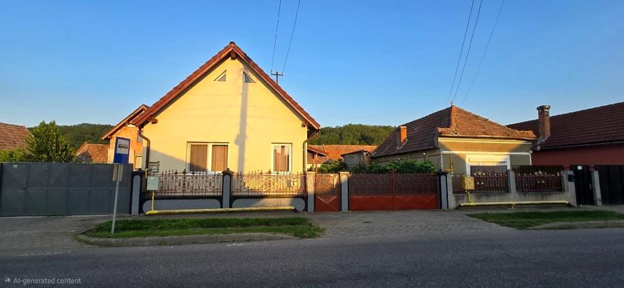Casă individuală cu 5 camere cu Canalizare în Ciugud