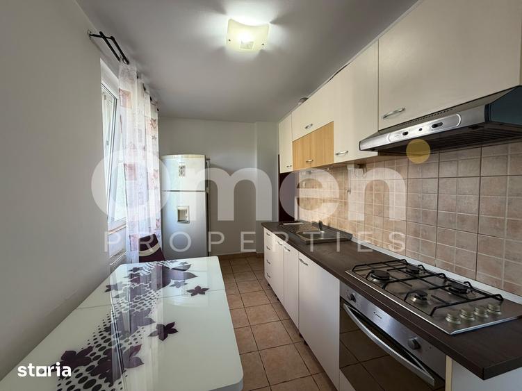 Apartament cu 2 camere, mobilat în Republicii