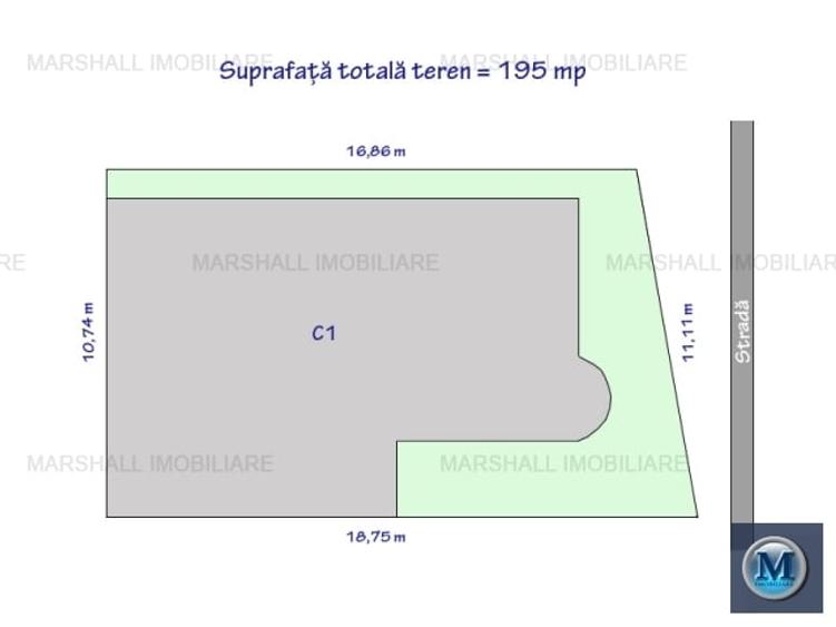 Vila cu 5 camere de vanzare in Blejoi, 160,61 mp #16750 - 16