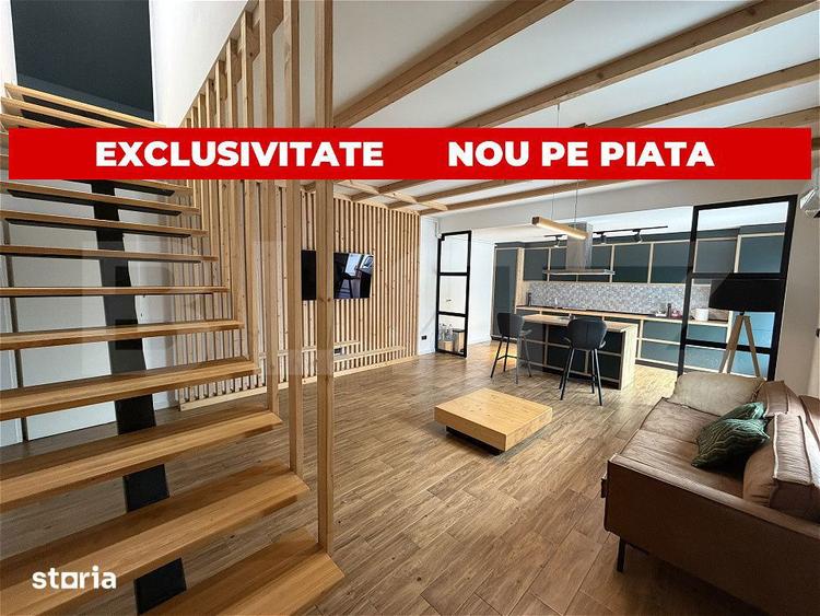 Apartament pe 2 Niveluri | Mansarda Birou | Bucatarie cu Insula | Parc - 1